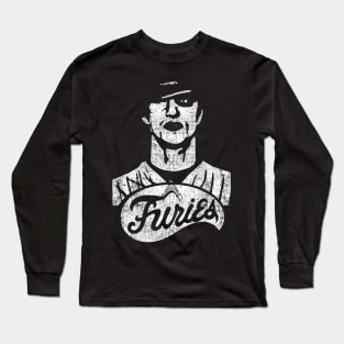 Baseball Furies WHITE RETRO Long Sleeve T-Shirt